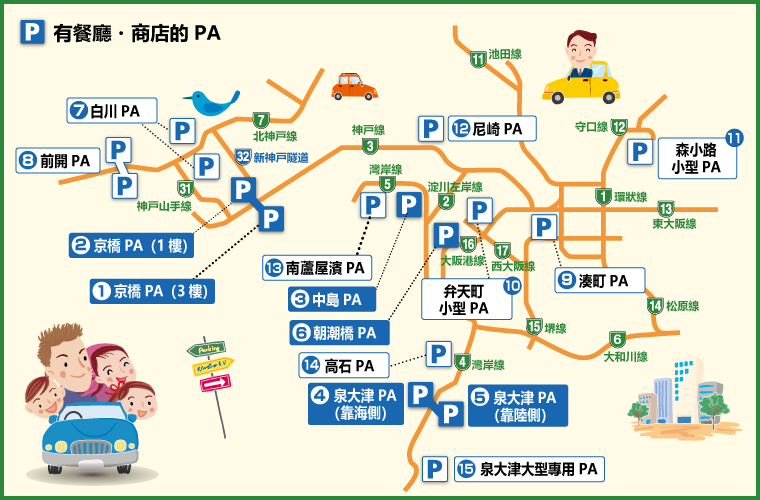 Parking Area information